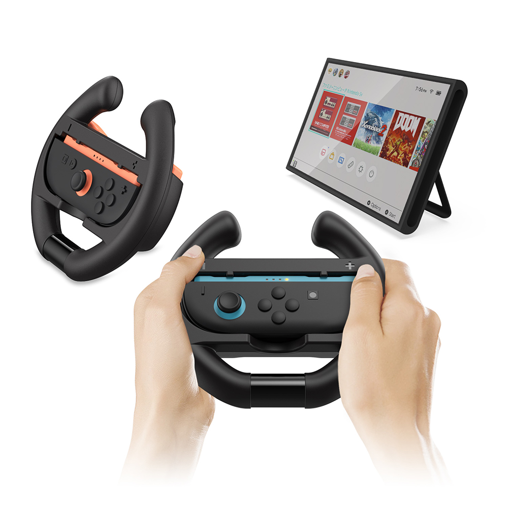 Dobe Controller Steering Wheel for Switch 2 Joy Con Dobe Controller Steering Wheel for Switch 2 Joy Con